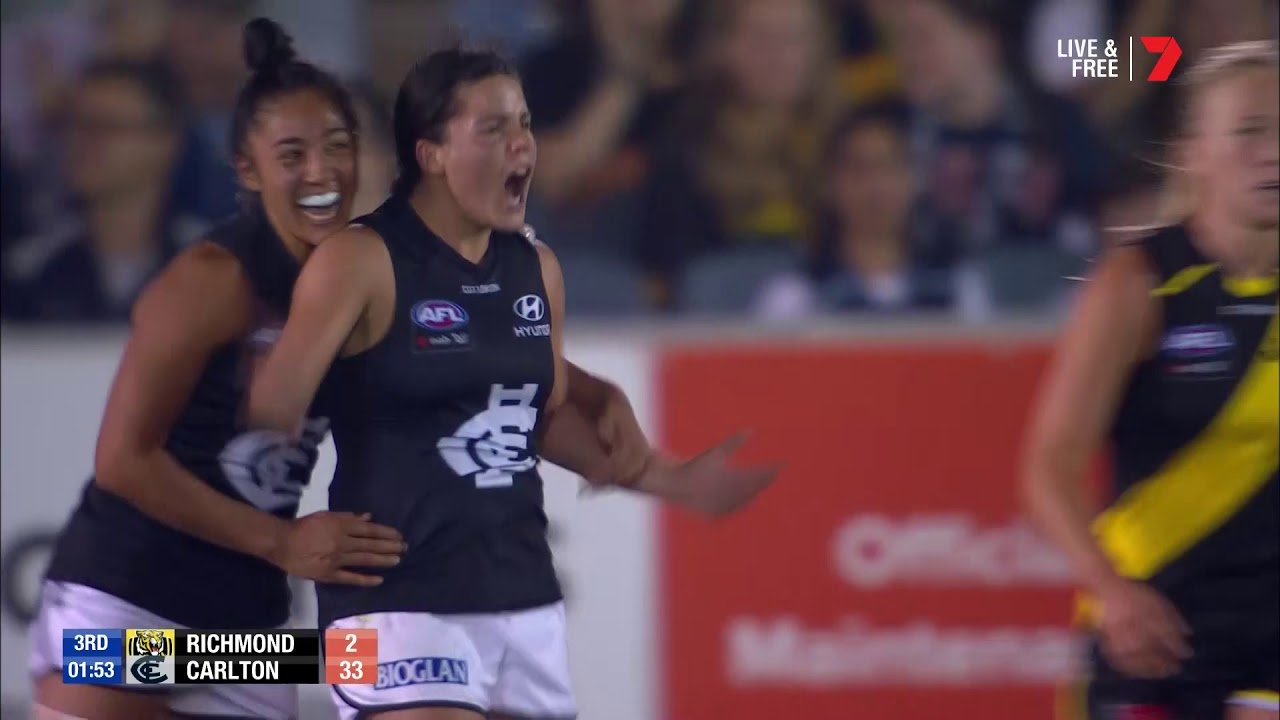Richmond v Carlton Match Highlights | Round 1 | 2020 NAB AFL Women's Competition