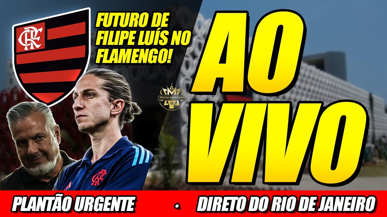 🔴 AO VIVO: PLANTÃO URGENTE! CRISE NO FLAMENGO | FUTURO DE FILIPE LUÍS | PÓS-VEXAME
