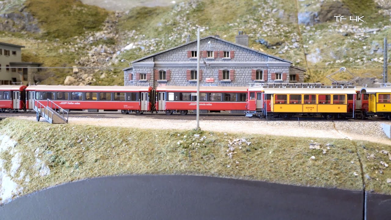 Modellbahnausstellung Kempten - H0m Anlage Ospizio Bernina