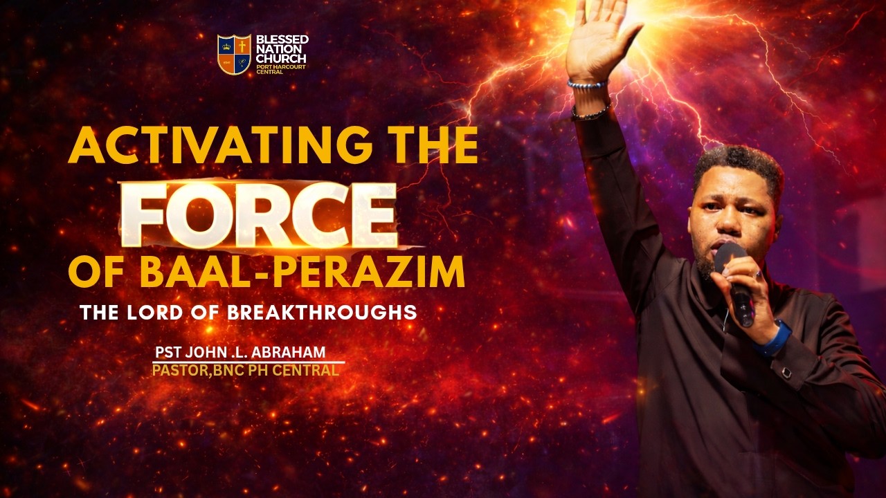 ACTIVATING THE FORCE OF BAAL-PERAZIM|| SUNDAY SERVICE WITH PASTOR JOHN .L. ABRAHAM|| 22ND FEB 2026
