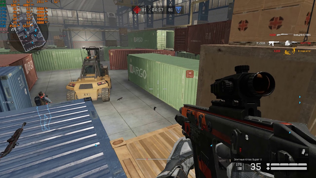 Warface i3-9100F GTX 1060 6gb