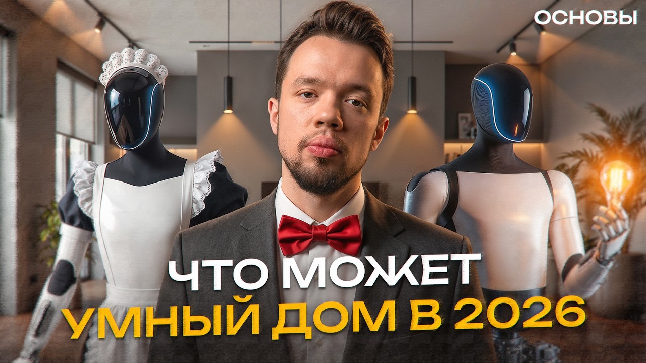 Основа беспроводного умного дома, что можно сделать в 2026 году? Matter, ZigBee, BLE.