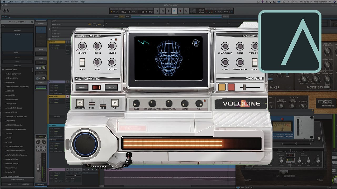 VOCODINE Vocoder | Luna setup