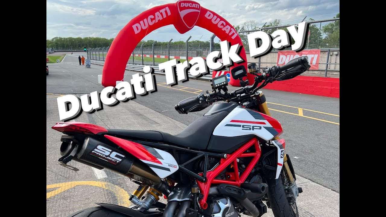 Ducati UK Track Day Donington Park May 2022 HyperMotard 950 SP