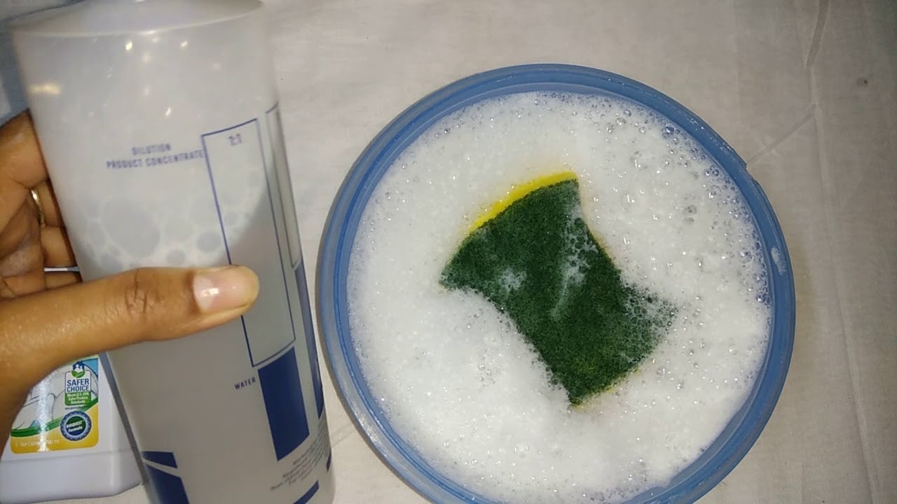 How to use Amway Dish drop liquid