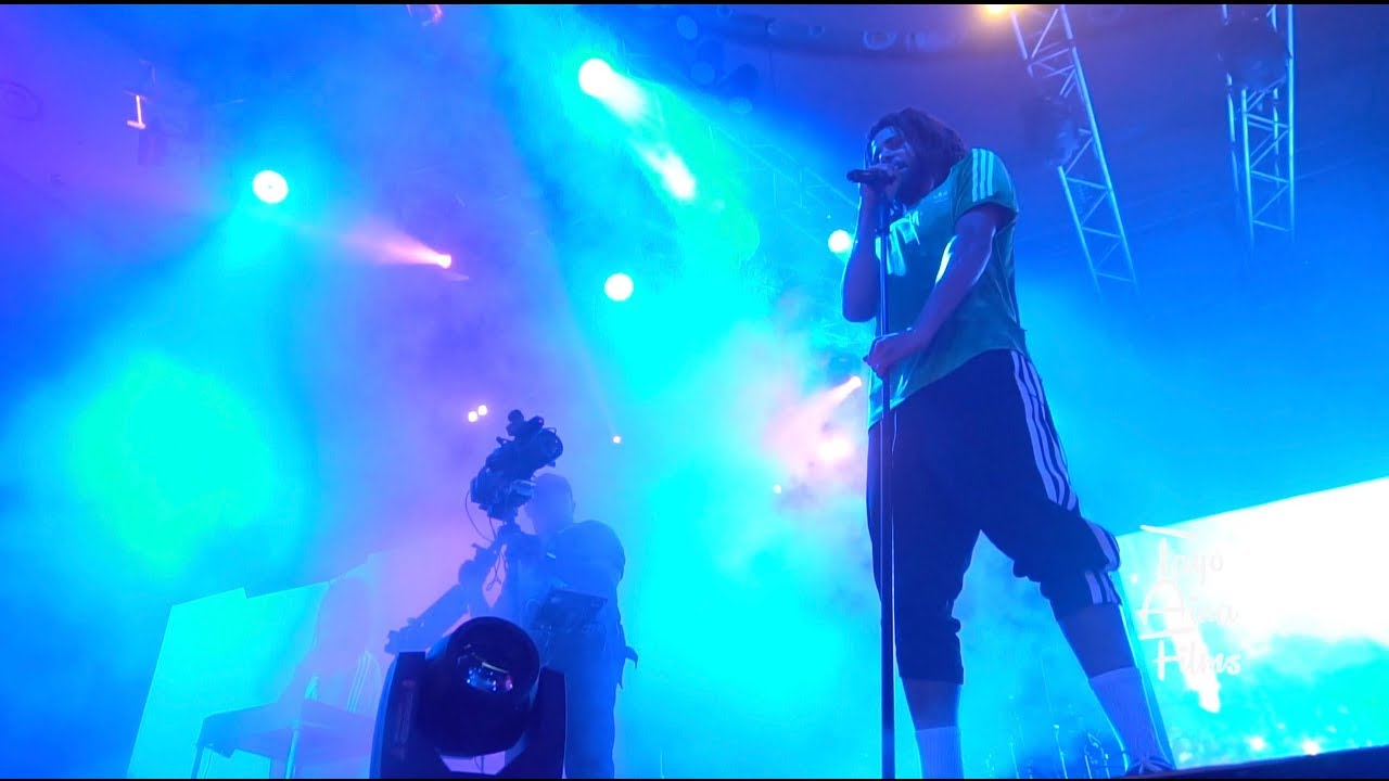 J Cole Rapping KOD Live is the best Performance Ever !!!