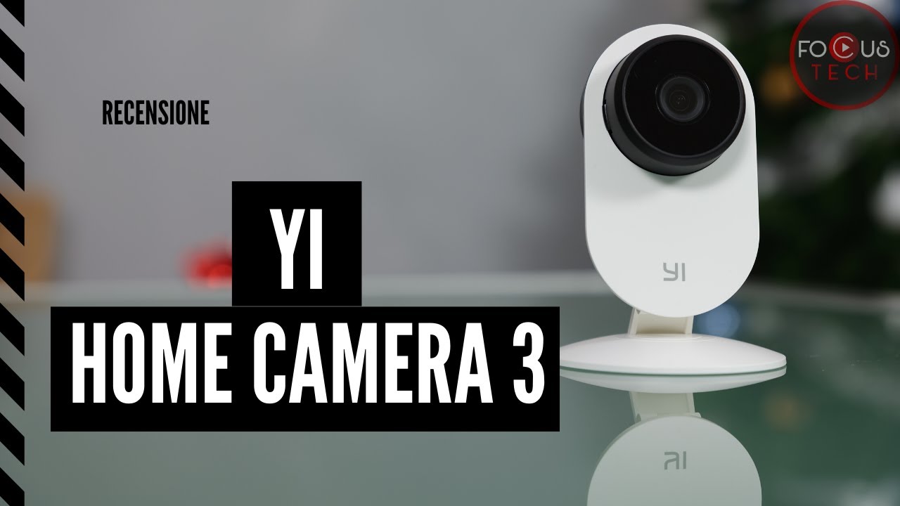 YI HOME CAMERA 3 recensione: IP CAMERA da interno in FULLHD a 1080p