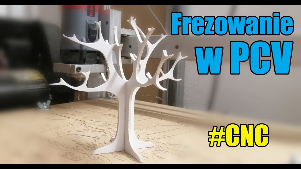 Frezowanie cnc w pcv / CNC milling in pcv