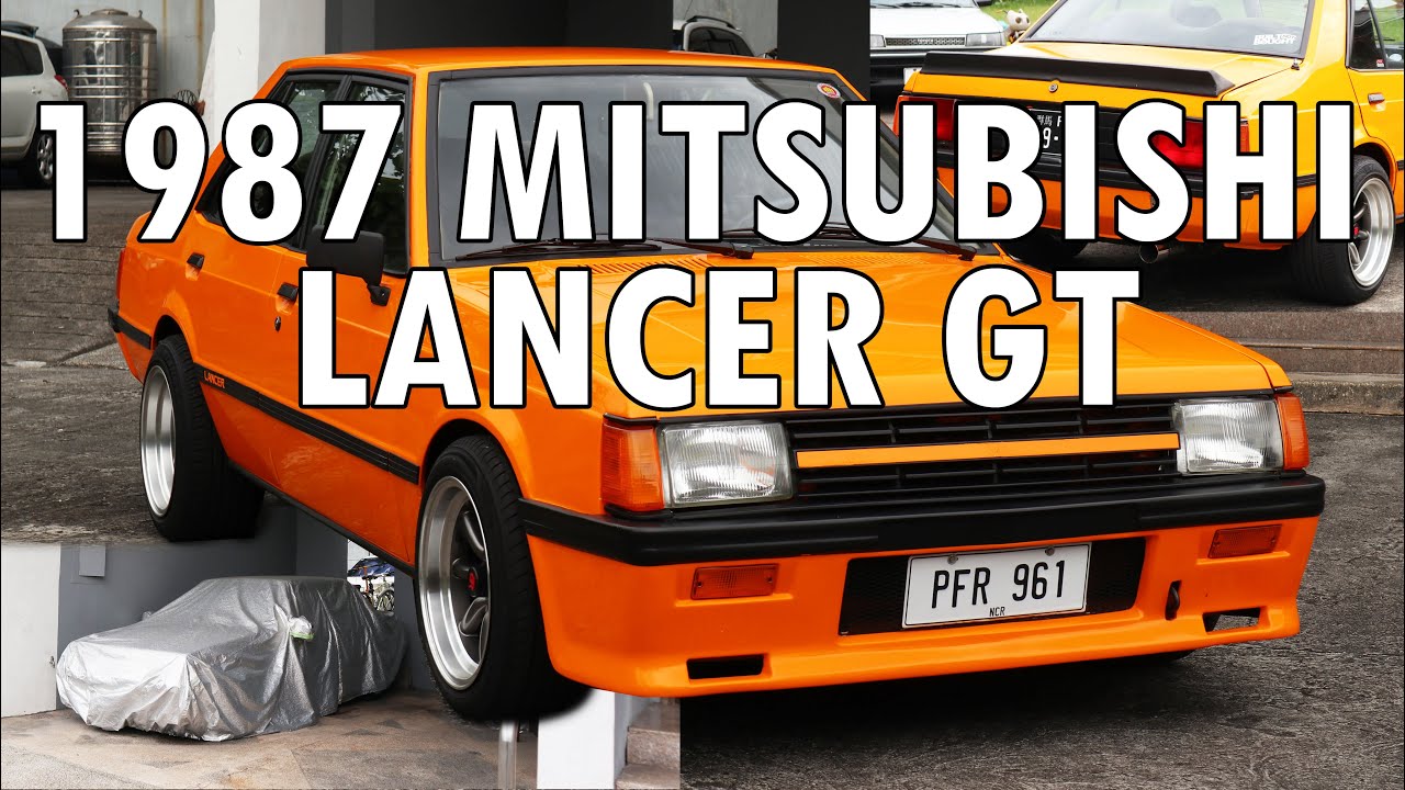 1987 Mitsubishi Lancer BOXTYPE GT //  FULL CAR REVIEW