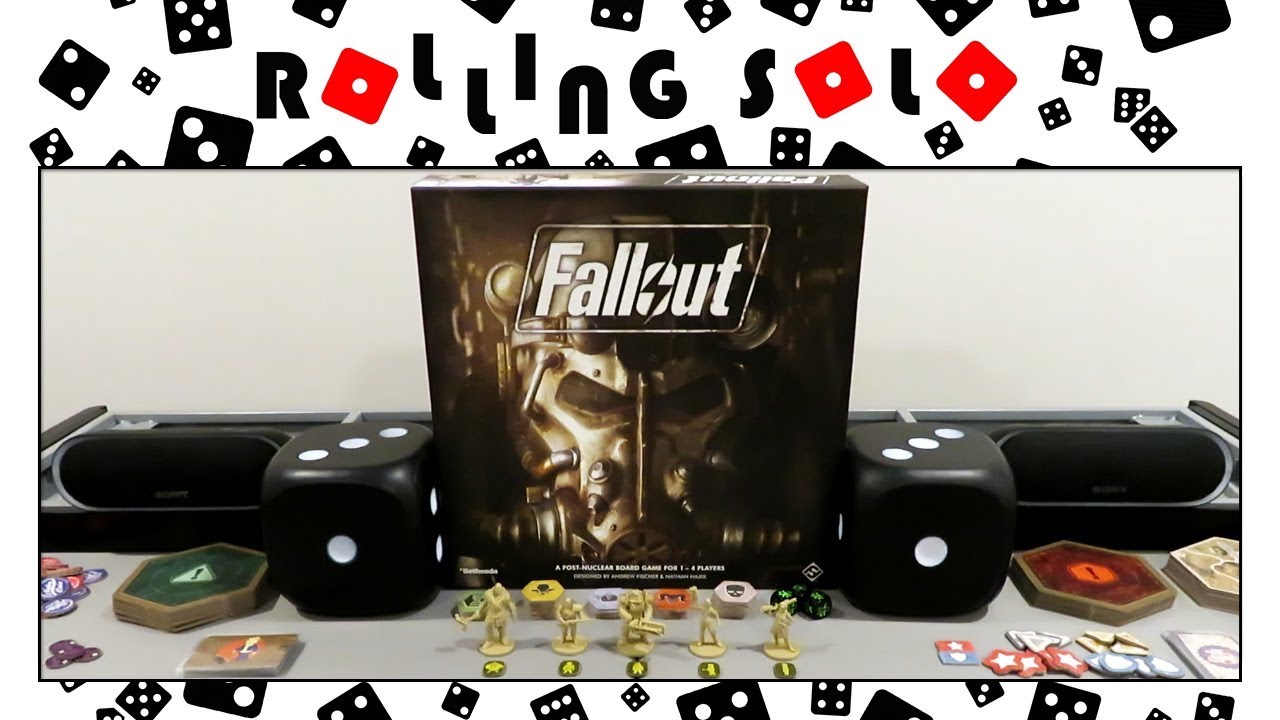 Fallout: The Board Game | Solo Playthrough | How To Setup