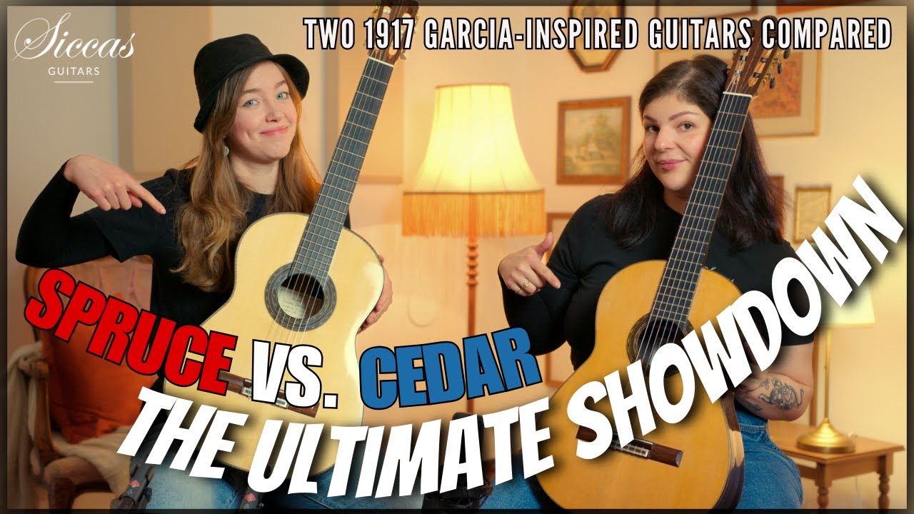 SPRUCE vs CEDAR Showdown! 🔥 1917 Garcia-Inspired Guitars Compared | Deals of the Month