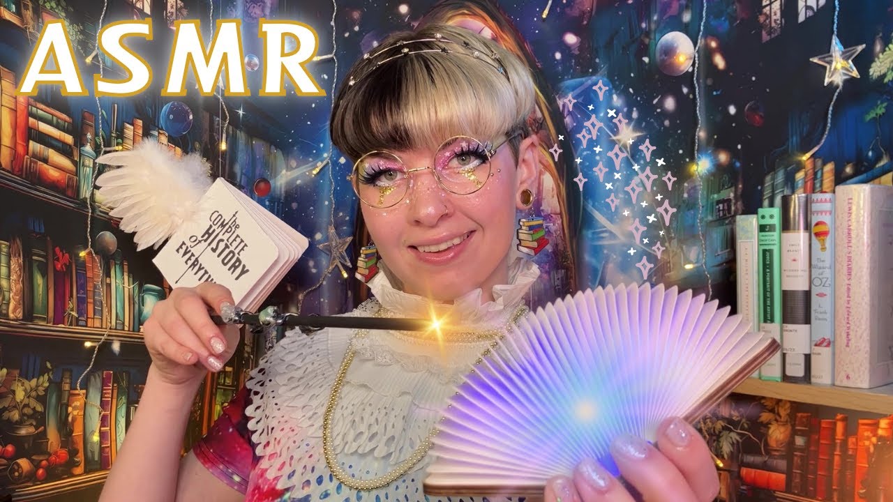 📚 Mystical COSMIC Library 🌌 Soft Spoken ASMR for Out of This World Relaxation and Sleep