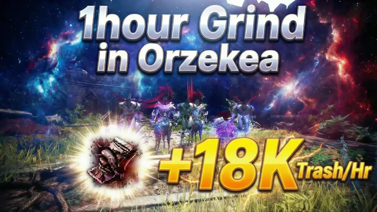 Grind & Loot 1 Hour in Orzekea | Musa Awakening | Black Desert (2lvl+Agris)