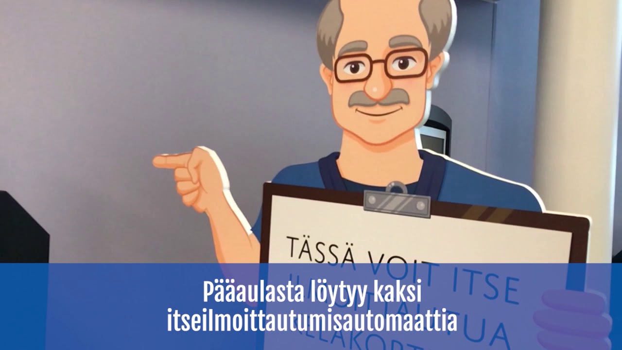Kulkuopas: Mikkelin keskussairaalan aula