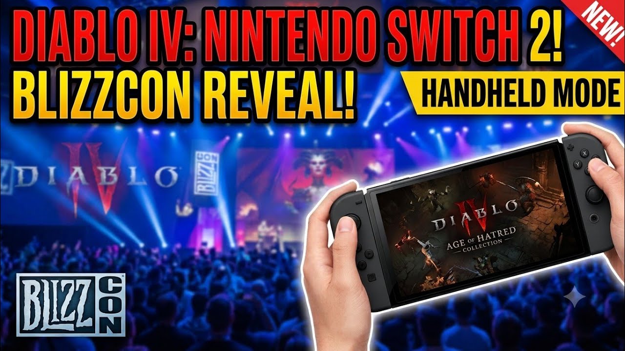 Diablo IV | Nintendo Switch 2 | Handheld Performance | Blizzcon 2026 Demo