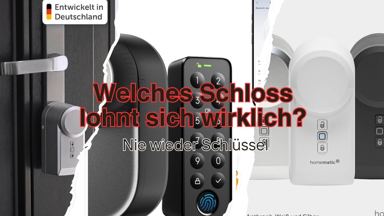 Nie wieder Schlüssel? Diese 3 Smart Locks im Vergleich #smartlock #smarttür #smarthome #türschloss