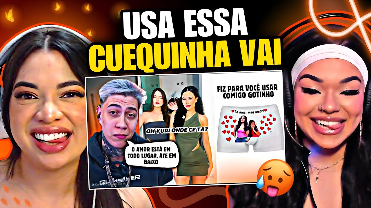YURI22 REAGE MELHORES TENTE NÃO RIR | NAT E VIC MV [REACT]