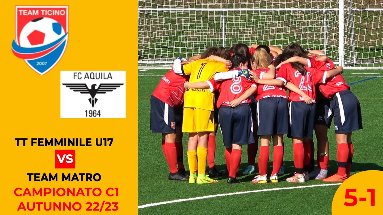 Team Ticino Femminile U17 VS Team Matro (Campionato C1 Autunno 22/23)