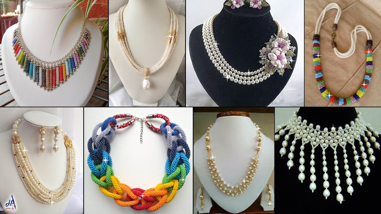 OMG that Necklace!! ❤️ Gorgeous - Girls DIY #Jewellery 👌 #Latest #Fashion