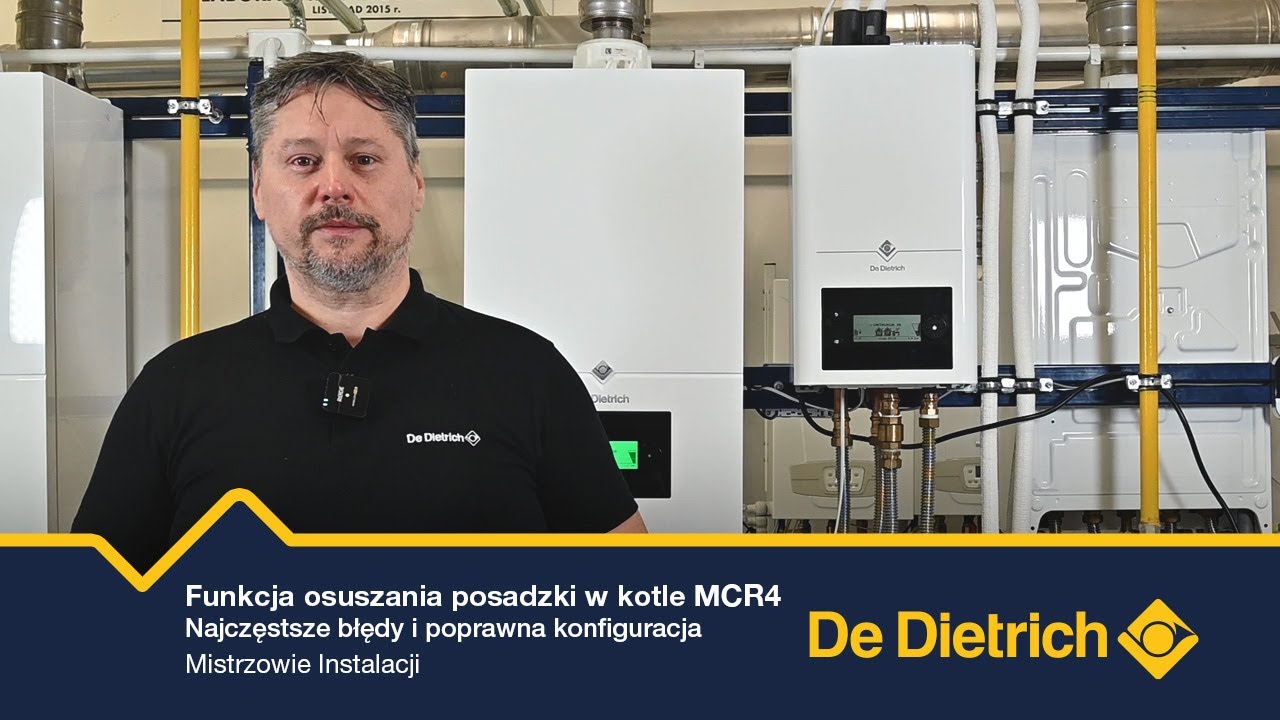 Funkcja osuszania posadzki w kotle MCR4 | Mistrzowie Instalacji