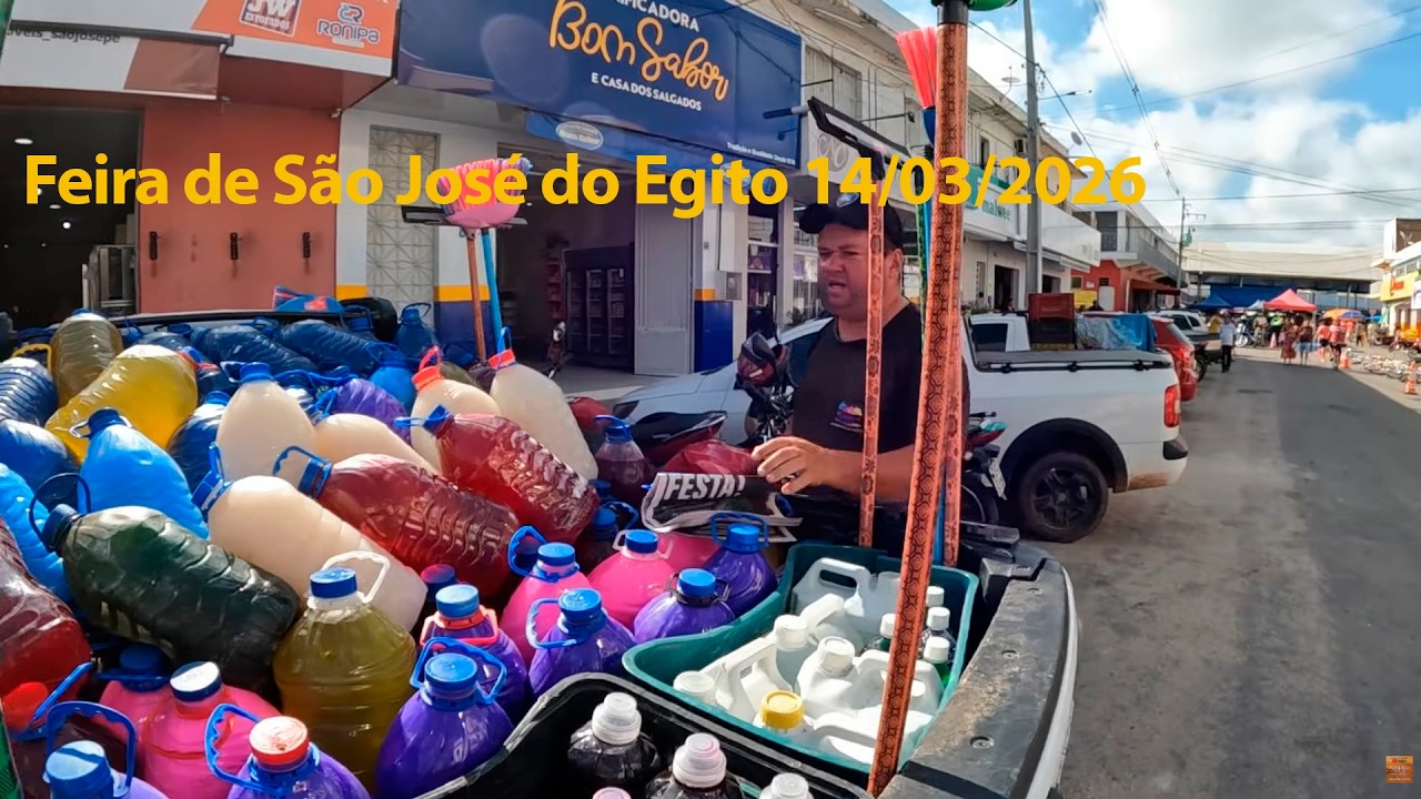 Feira Livre de São José do Egito - Cincos Litros de Detergente por 10 Reais