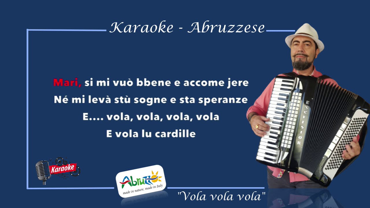 Vola vola vola - Karaoke