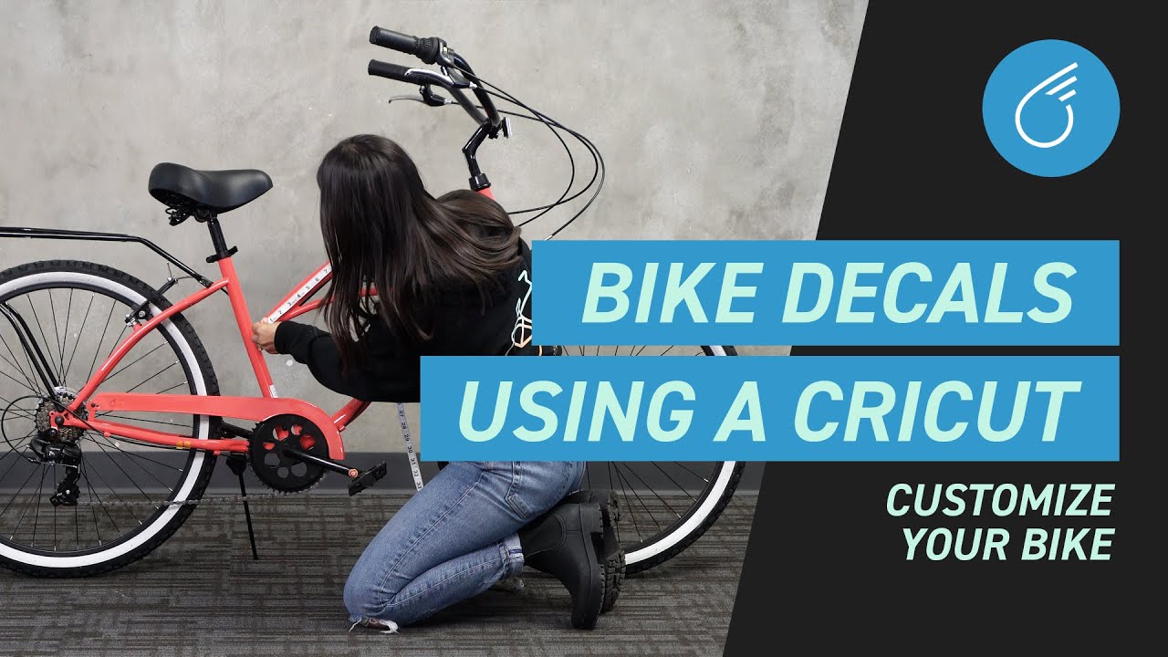 Making Bike Decals with the Cricut