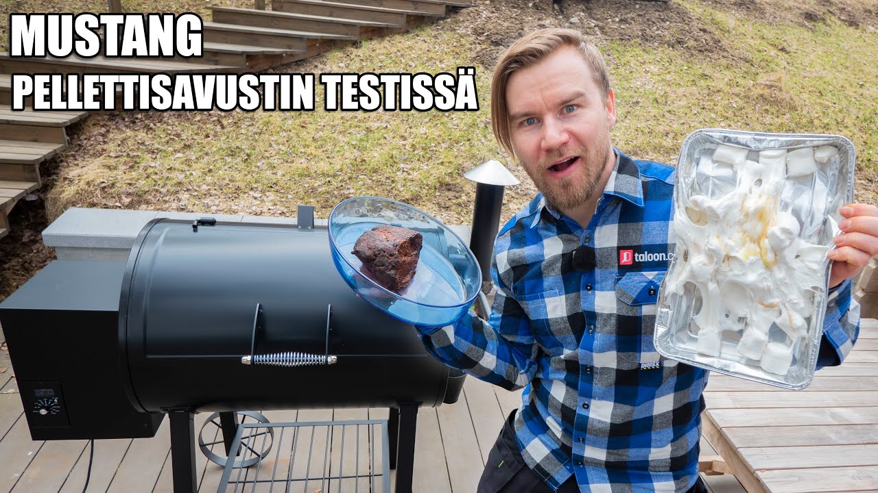 Mustang Pellettisavustimen Käyttö Ja Testaus Taloon.com