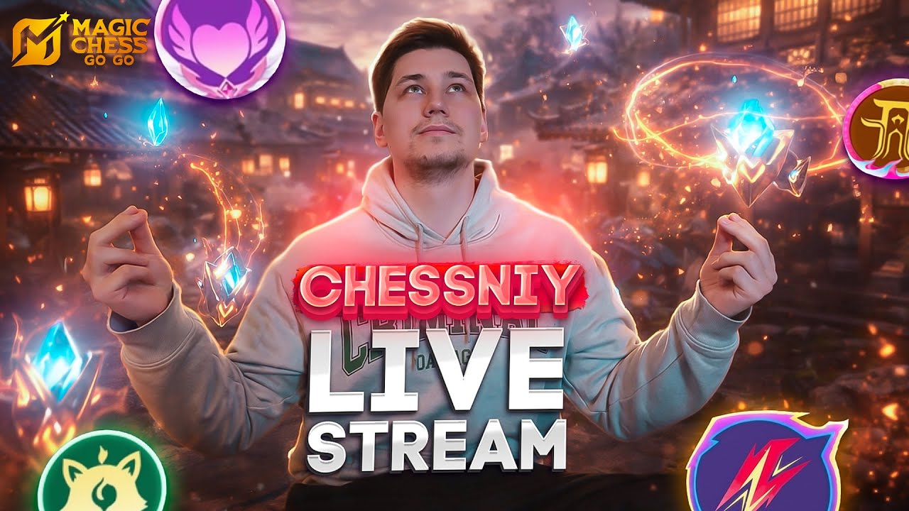 НОЧНОЙ СТРИМ! MAGIC CHESS GO GO МАГИЧЕСКИЕ ШАХМАТЫ