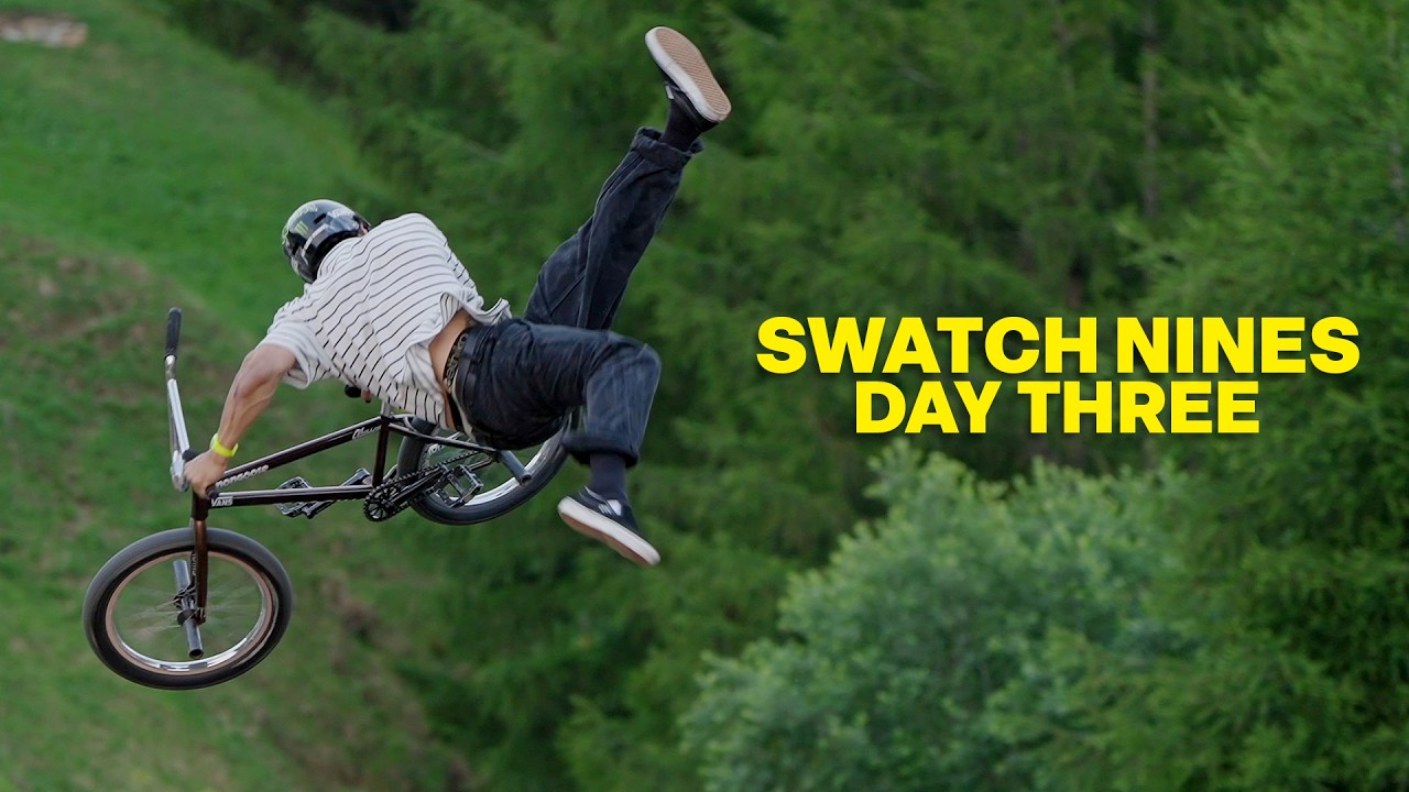 Swatch Nines &mdash; Трюки на BMX в горах &mdash; День 3