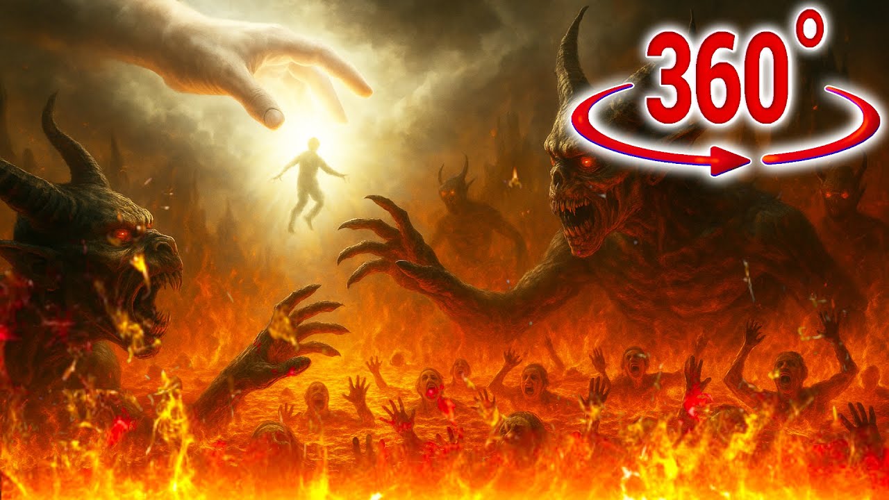 360 / VR Video - Going to Hell / The Afterlife -  Repentance