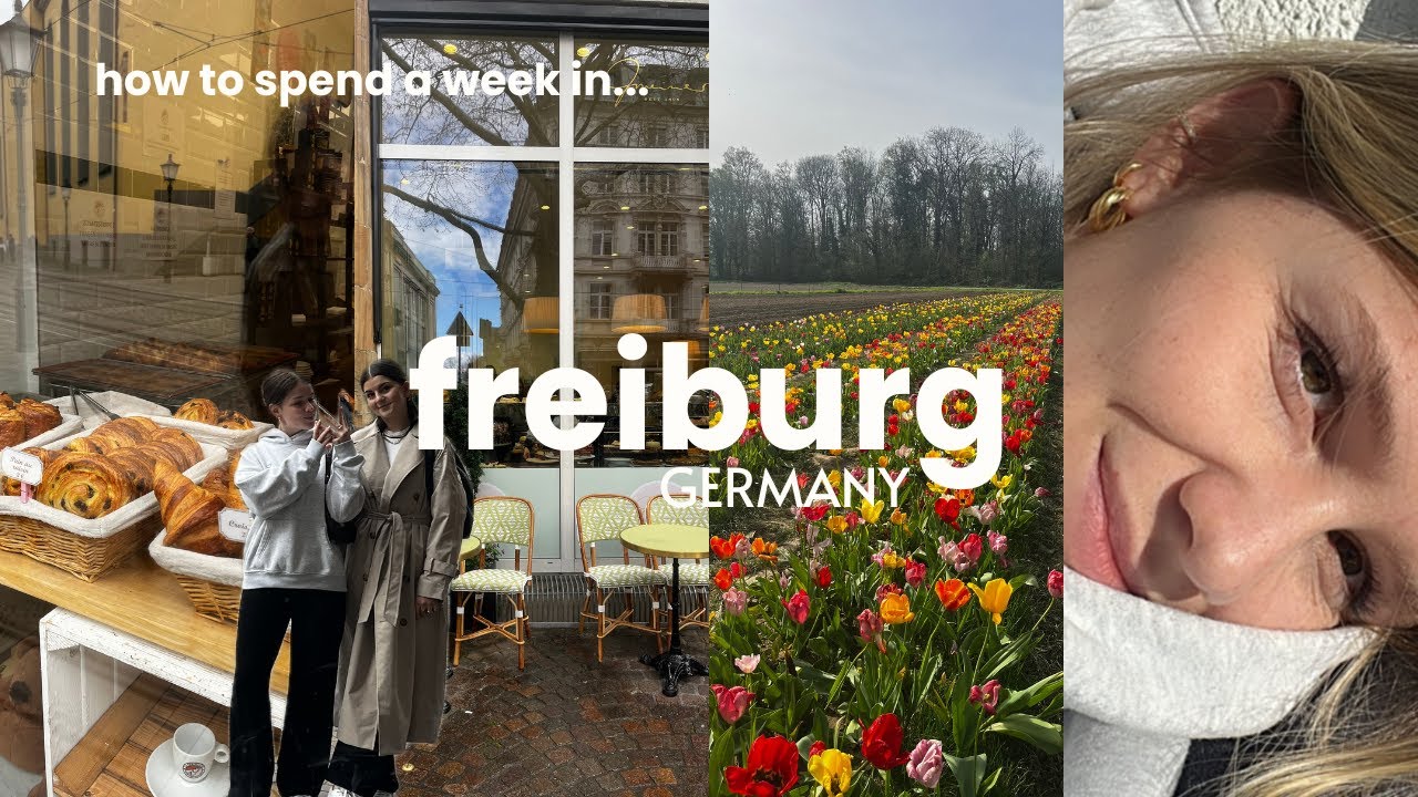 how to spend a week in freiburg I vlog - quality time, new hair & caf&eacute;s