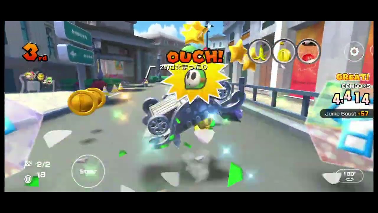 Madrid Drive 3/RT - Mario Kart Tour 《Gold Mario gameplay》