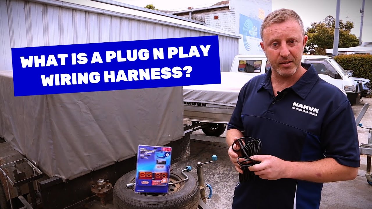 What is a plug n play wiring harness?