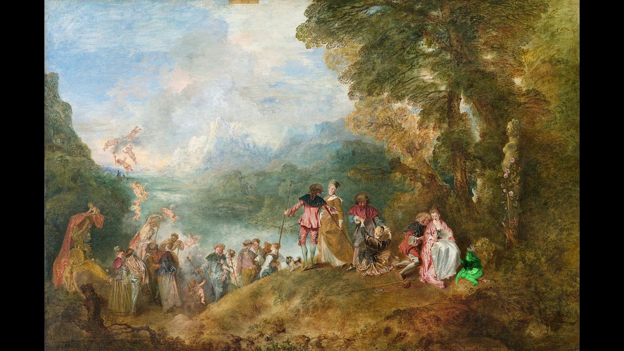 Le Pélerinage à l'île de Cythère - Antoine Watteau