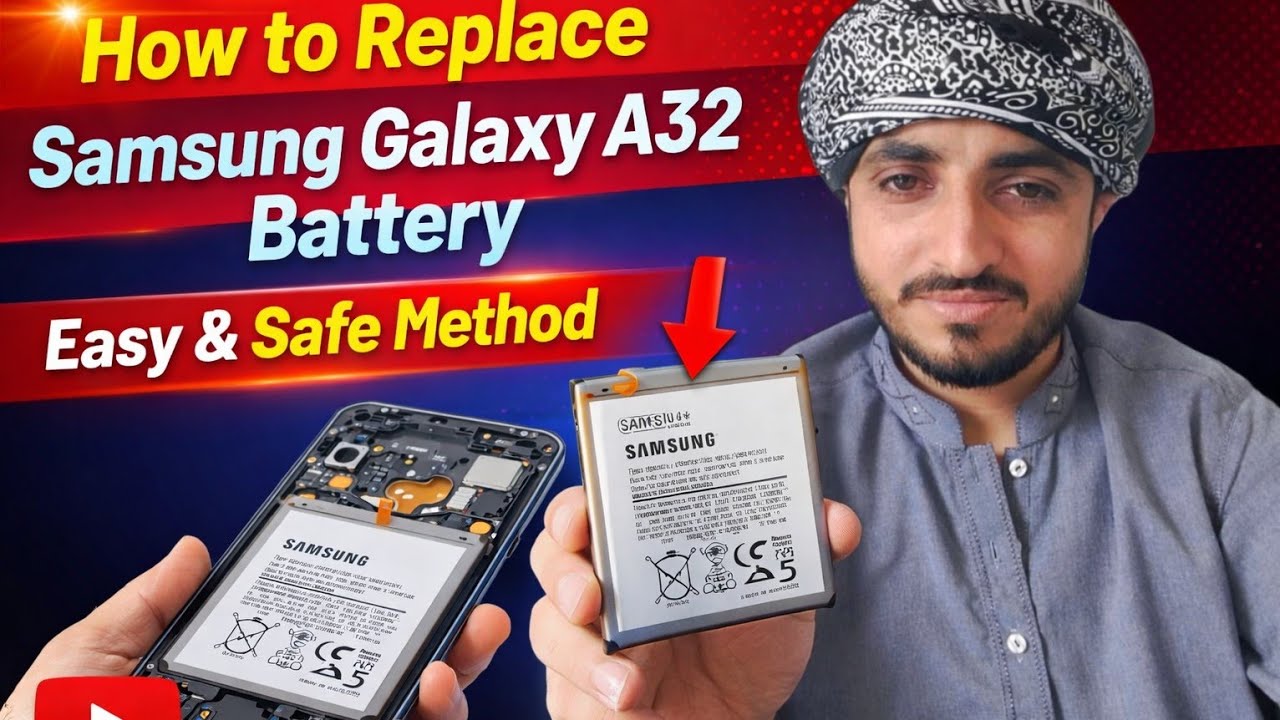 How to Replace Samsung Galaxy A32 Battery | Easy & Safe Method