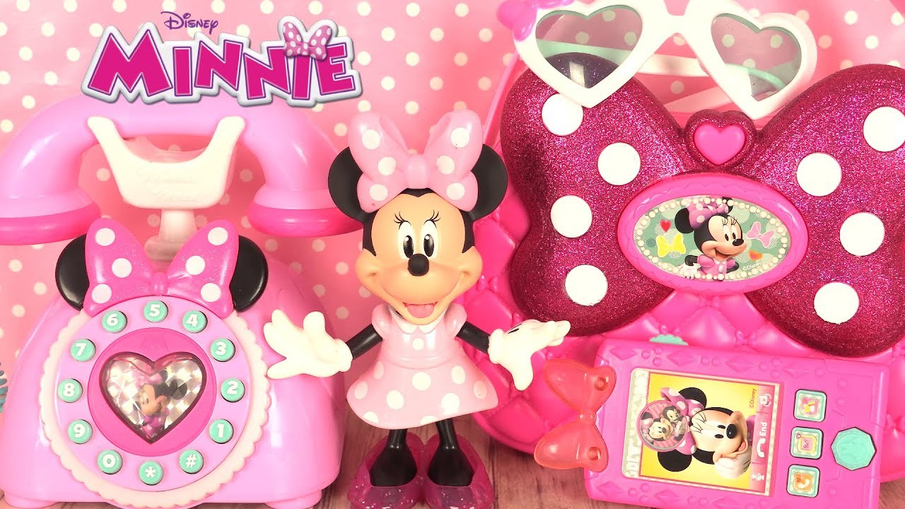 Minnie Mouse Téléphone et Sac de Voyage Sachets Surprises