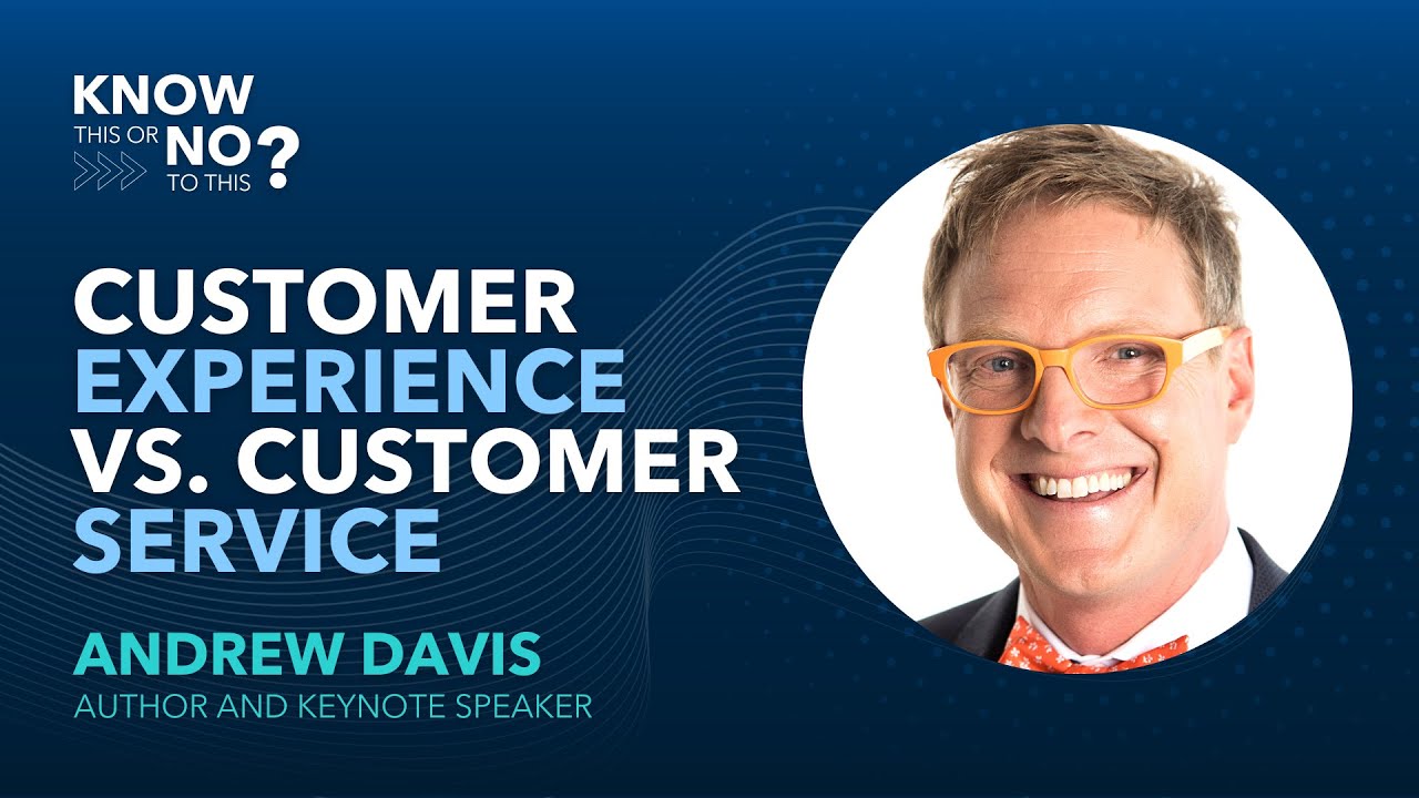 Customer Experience or Customer Service | Know This or No to This