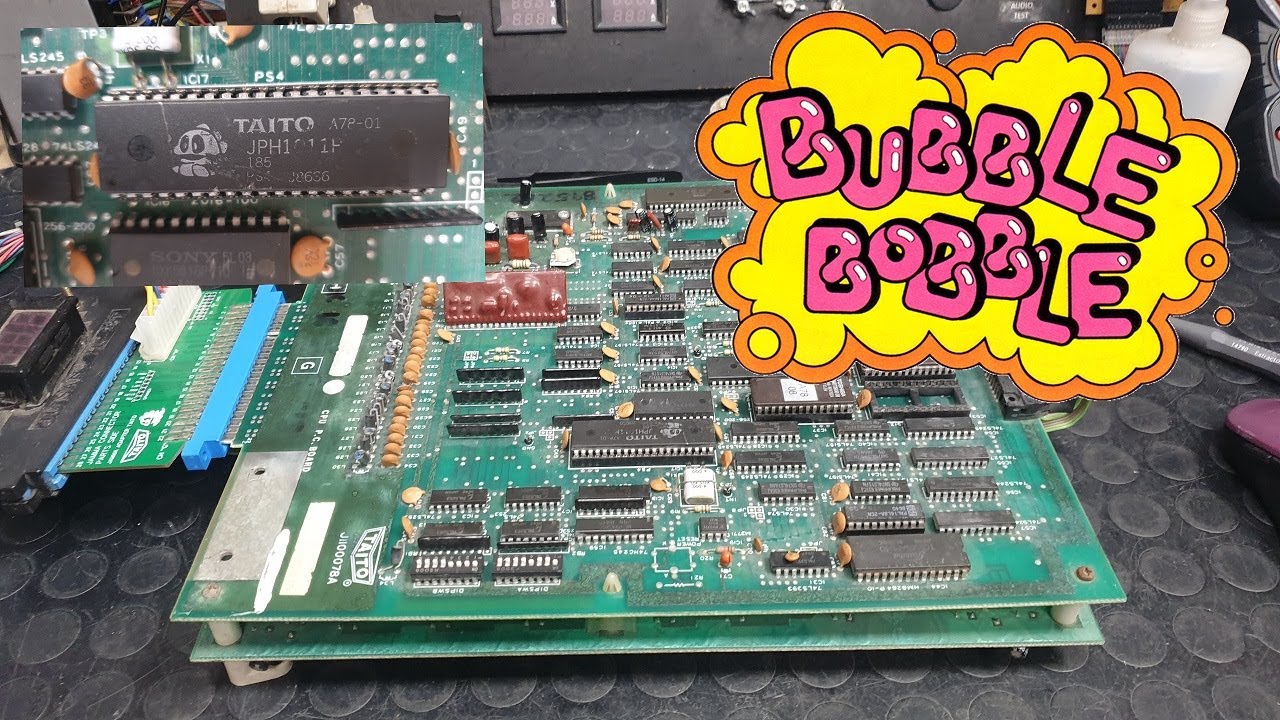 bubble bobble  Taito  jamma repair