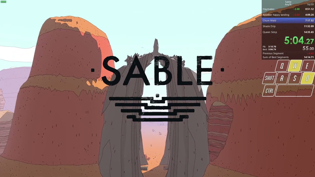 Sable Speedrun - Any% Pre-3.6 Patch in 14:27 [PB]