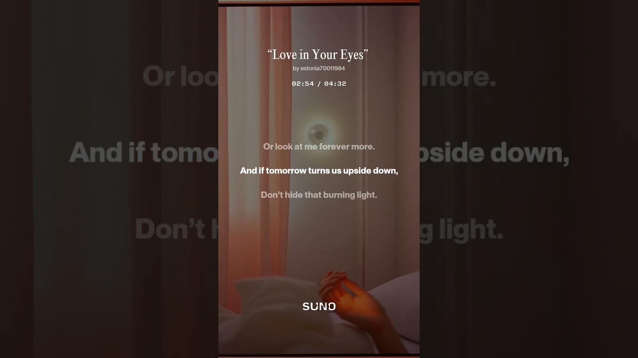 “Love in Your Eyes” 1