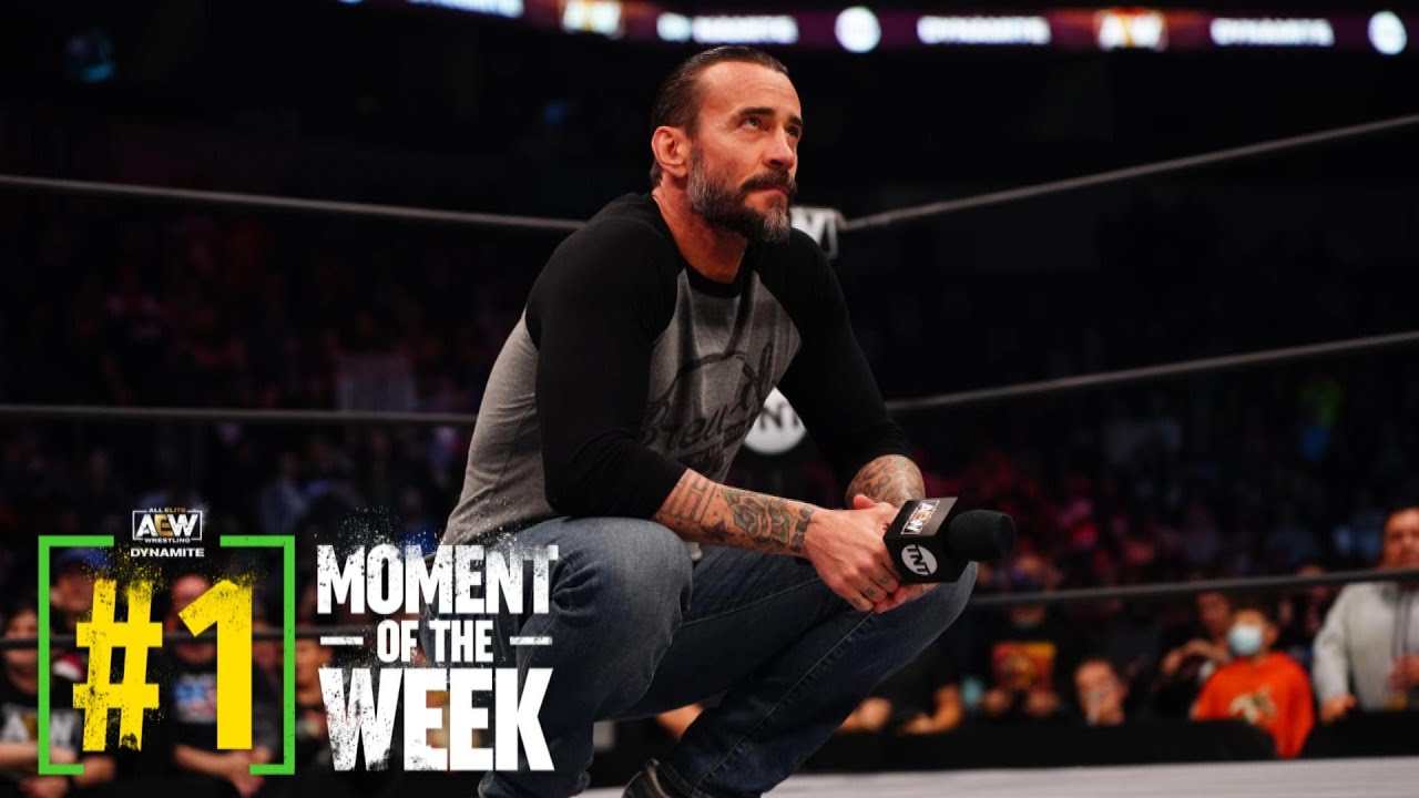 CM Punk посылает два важных сообщения — послушайте, что он сказал | AEW Dynamite, 03.11.21