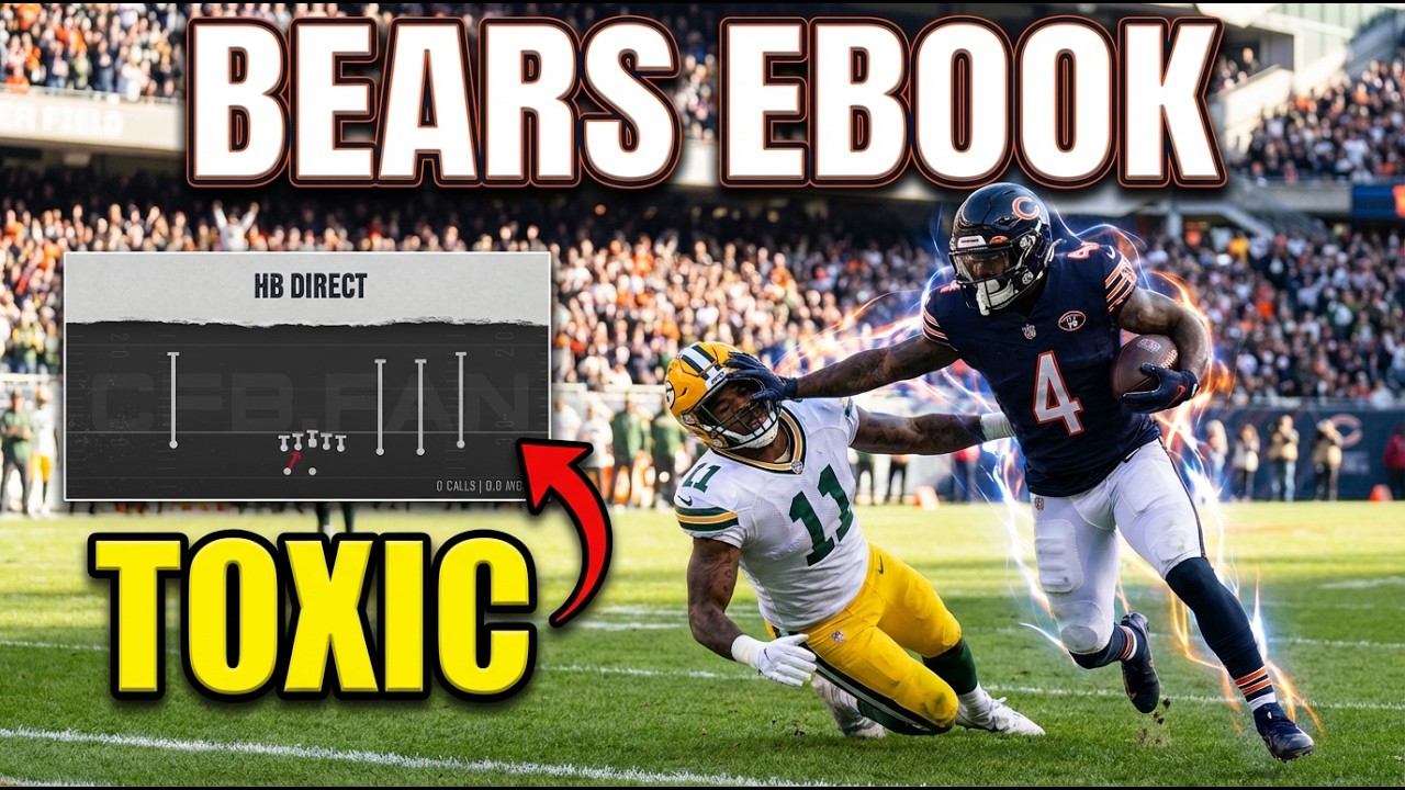 The MOST TOXIC Bears Offensive Ebook in Madden 26 DESTROYS Every Defense!