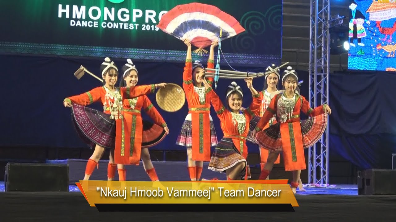Nkauj Hmoob Vammeej | เต้นรำประกอบเพลงของทีม"สาวม้งหว่าเม่ง" ในปีใหม่ม้งต้อเซี้ย ปี 2019