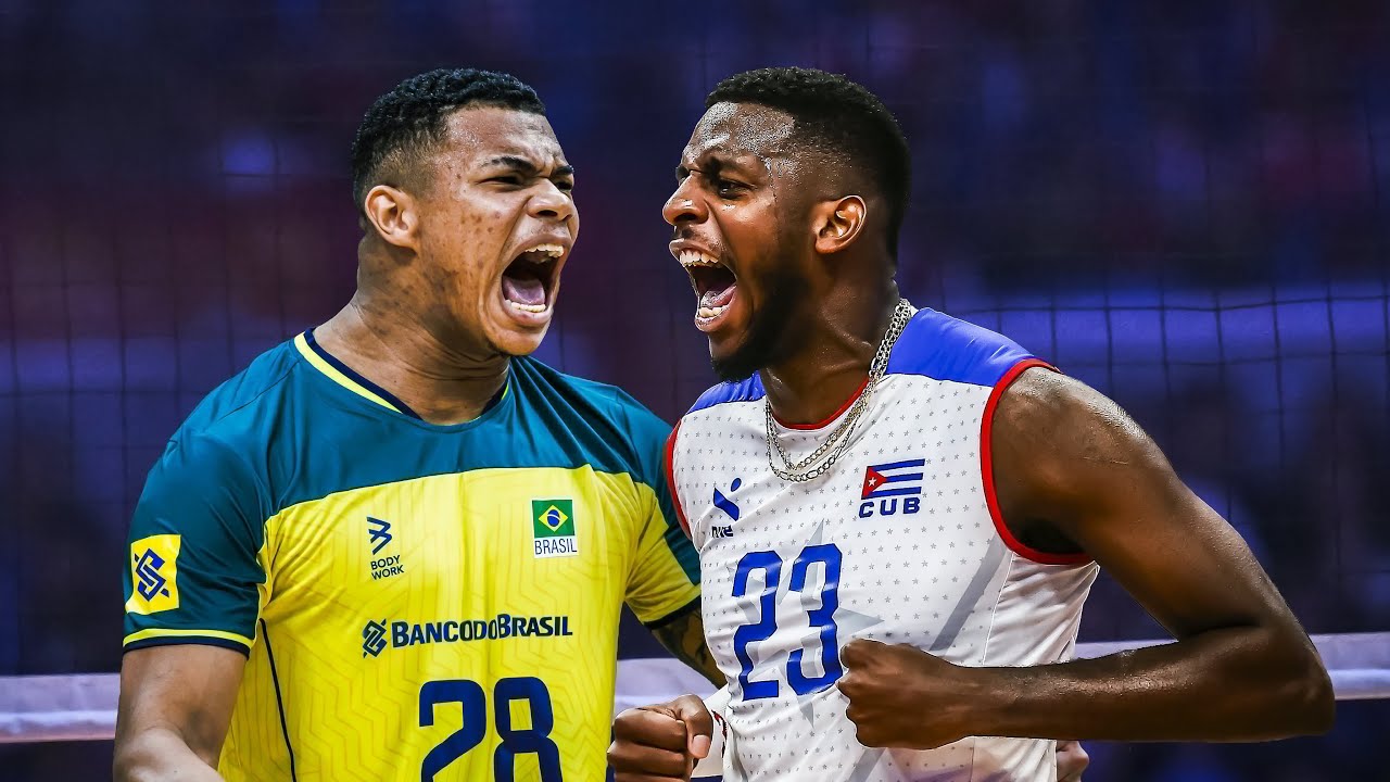 Brazil vs Cuba | One of the Most Dramatic Matches in Volleyball History !!!