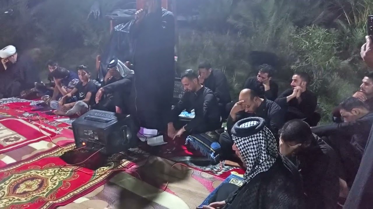 مجلس عزاء في واسط نعمانيه نعي حزين ملا كمال العكيلي
