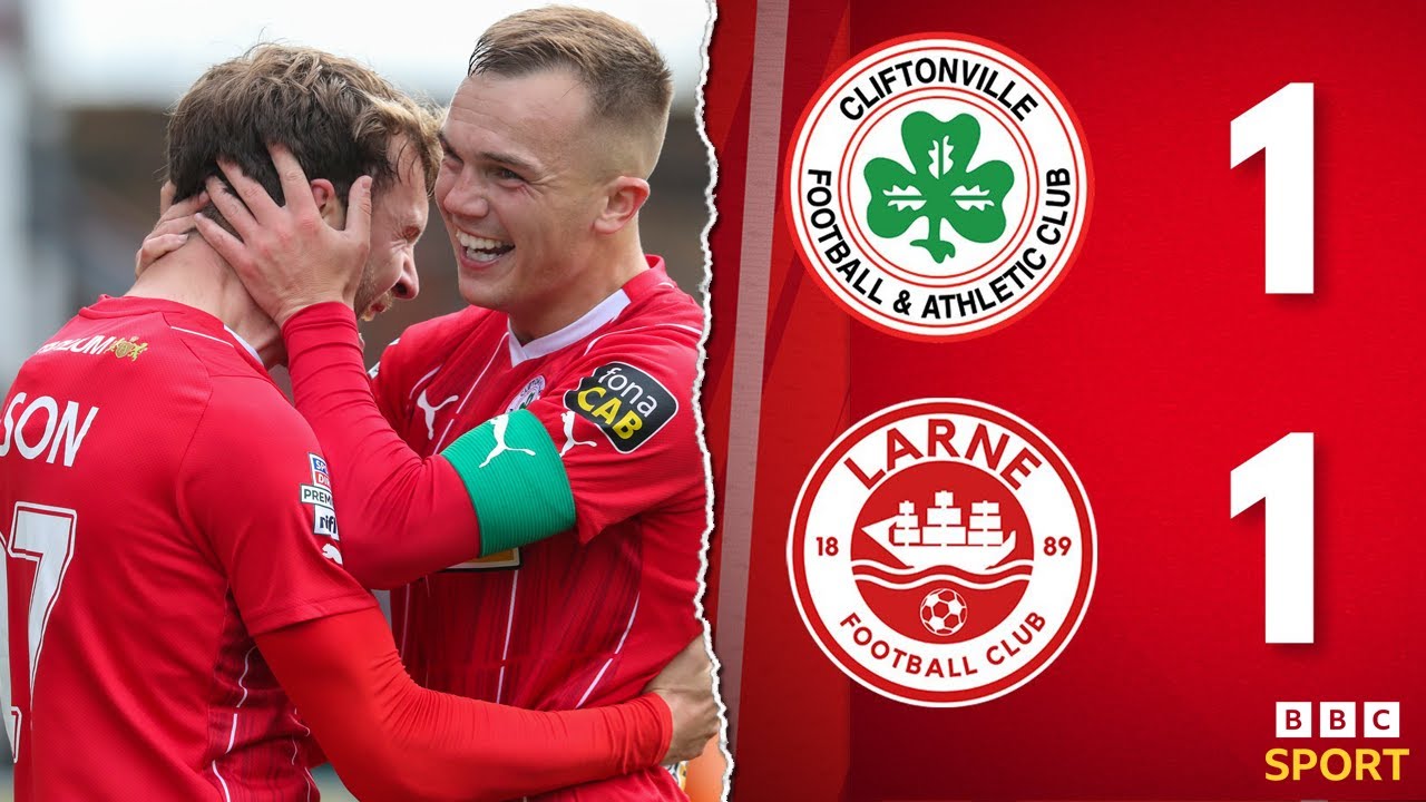 HIGHLIGHTS | Cliftonville 1-1 Larne