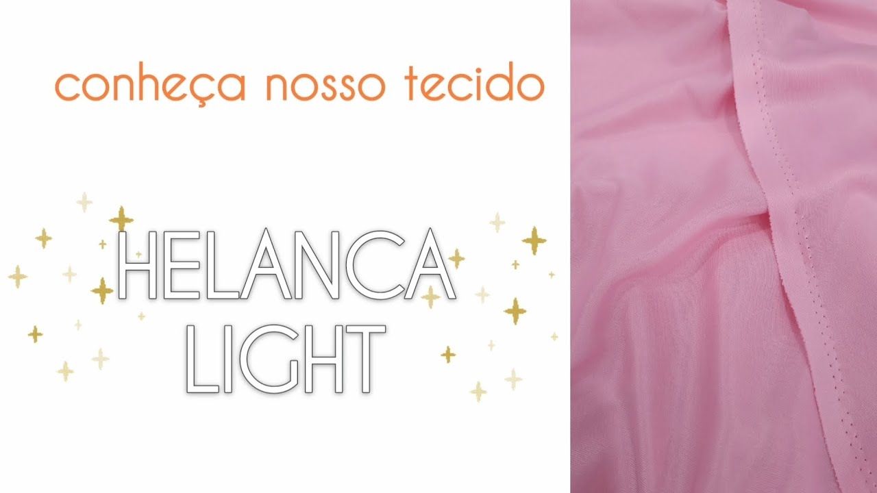Conhe&ccedil;a o tecido HELANCA LIGHT / HELANQUINHA | ALMIRANTE T&Ecirc;XTIL | Loja de tecidos em S&atilde;o Paulo
