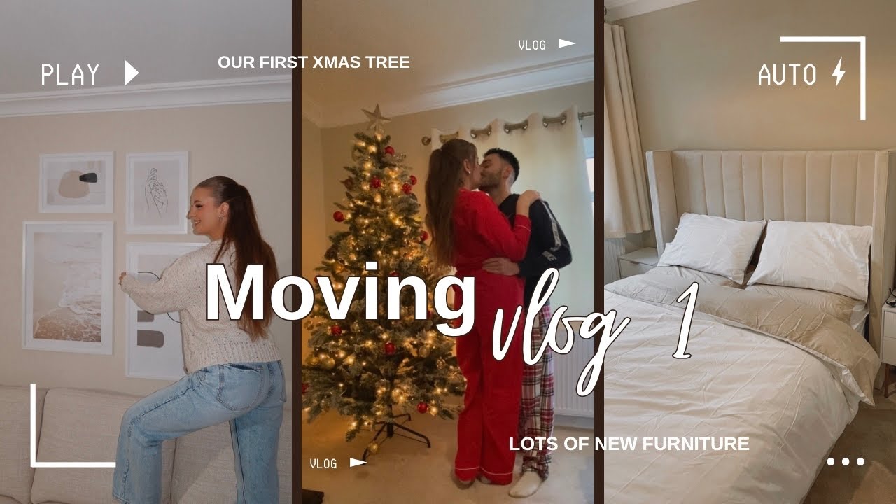 SLOWLY MOVING IN OUR STUFF, IKEA HAUL & ADDING IN THE FINISHING TOUCHES *MOVING VLOG 1*
