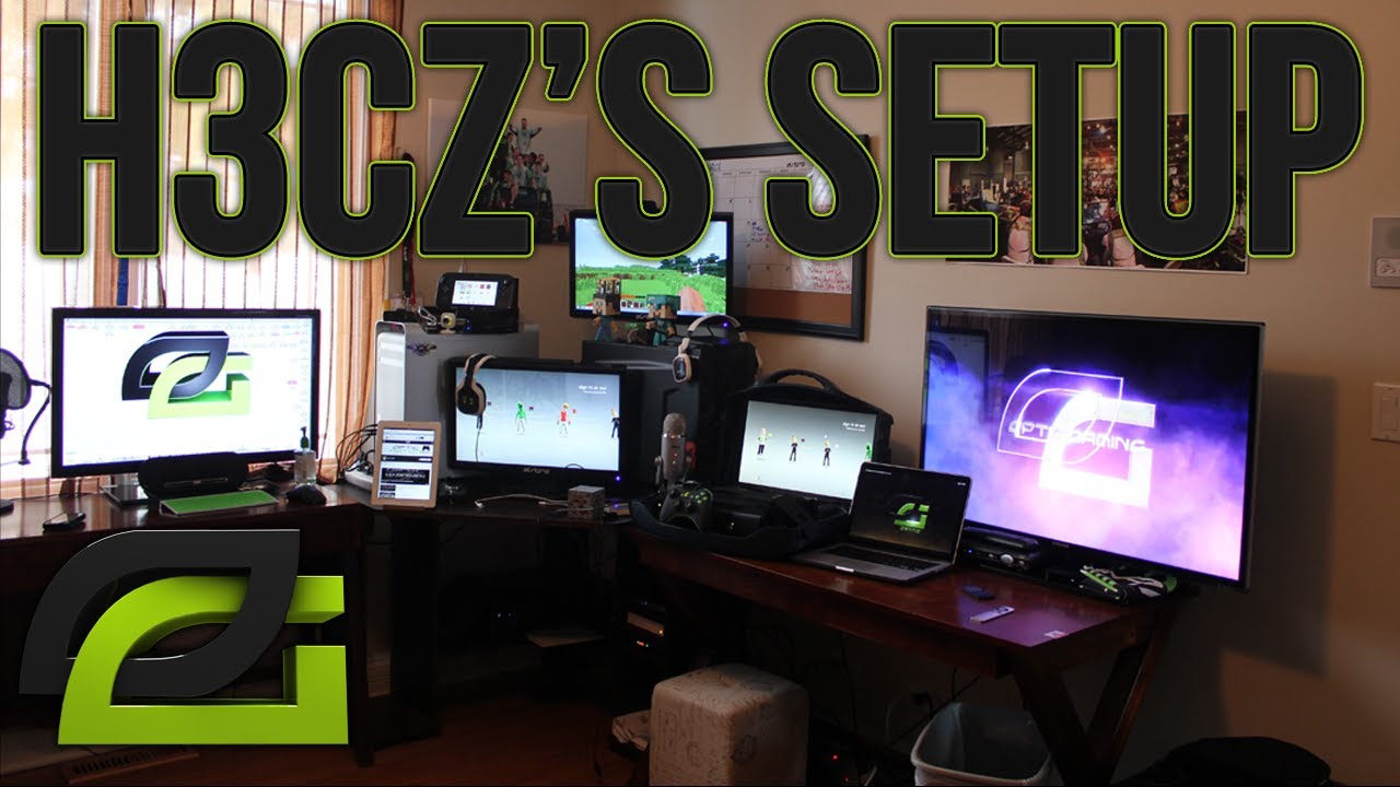 OpTic H3CZ: THE BEST ULTIMATE GAMING SET UP VIDEO 2013 Edition OpTic Cribs!!